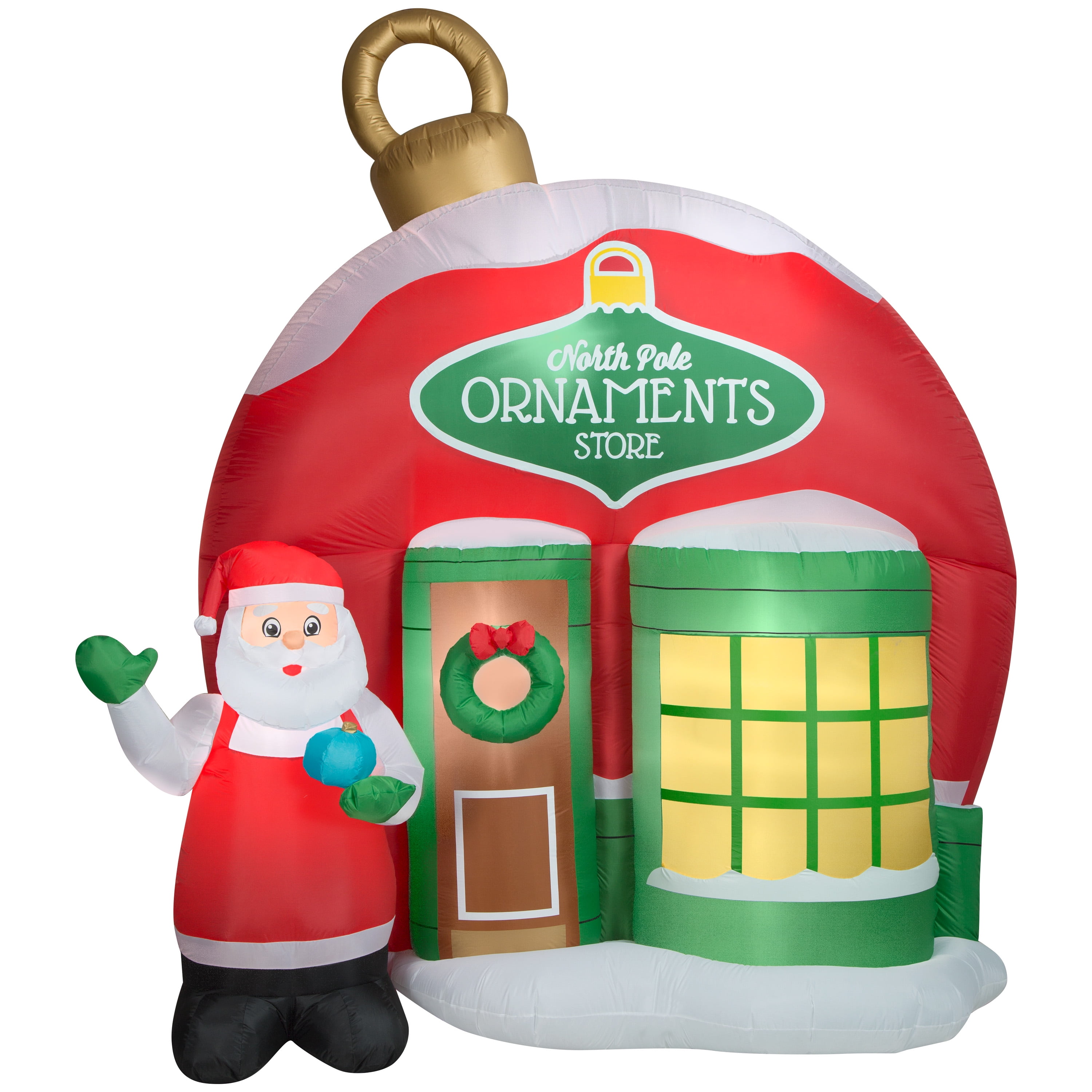 Holiday Time 9.5ft Ornament Store Inflatable