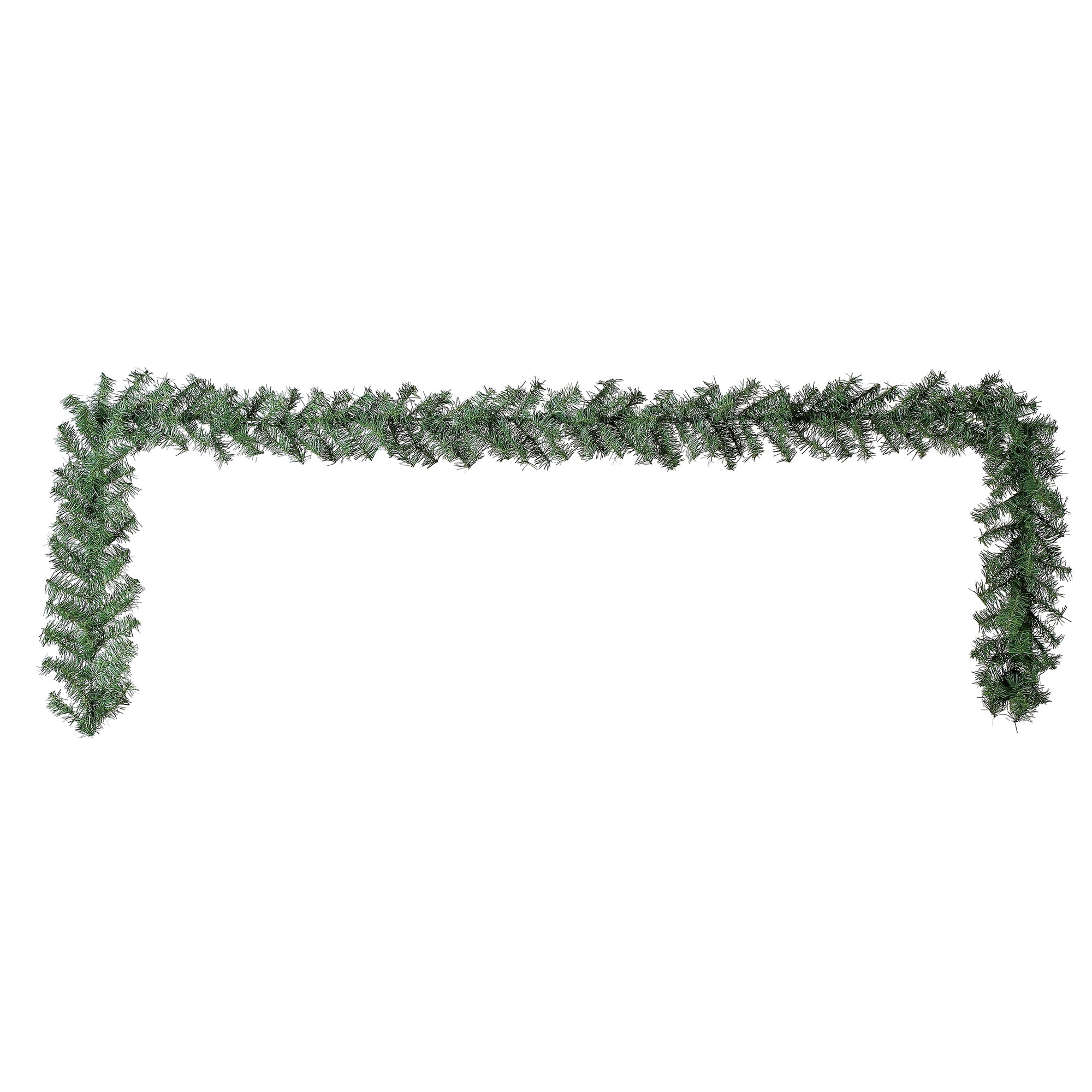 Non-Lit Green Branch Christmas Garland, 9 ft, by Holiday Time