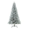 Holiday Time 9ft PreLit LED Flocked Frisco Pine Artificial Christmas