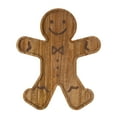 thumbnail image 1 of Holiday Time Acacia Wood Gingerbread Man Board, Natural Wood Color, 14 x 11.61 x 0.78inch, 1 of 5