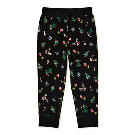 Holiday Time Baby & Toddler Boys' Christmas Jogger Pants