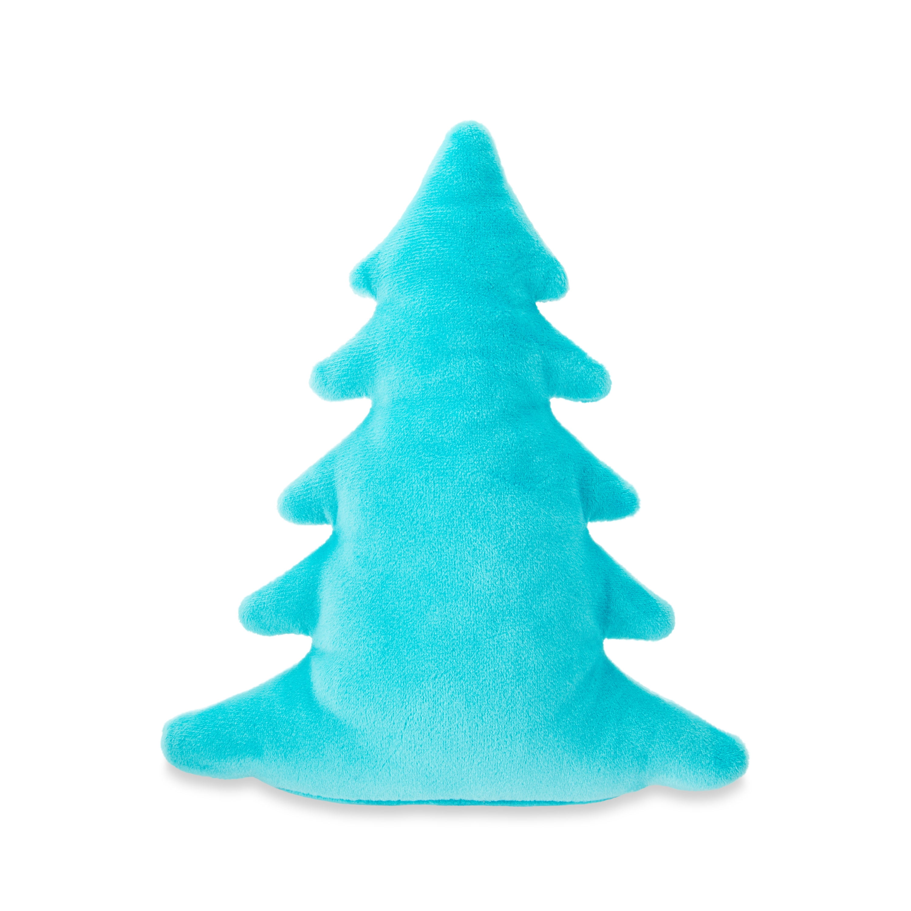 Holiday Time Blue Fabric Christmas Tree Accent Tabletop Décor, 7.5