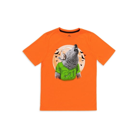 Holiday Time Boys 4-18 & Husky Halloween Tee