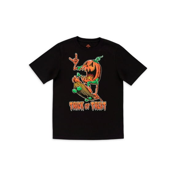 Holiday Time Boys 4-18 & Husky Halloween Tee
