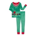 thumbnail image 1 of Holiday Time Boys Christmas Elf Fitted Pajama Set, 2-Piece, Sizes 4-10, 1 of 3