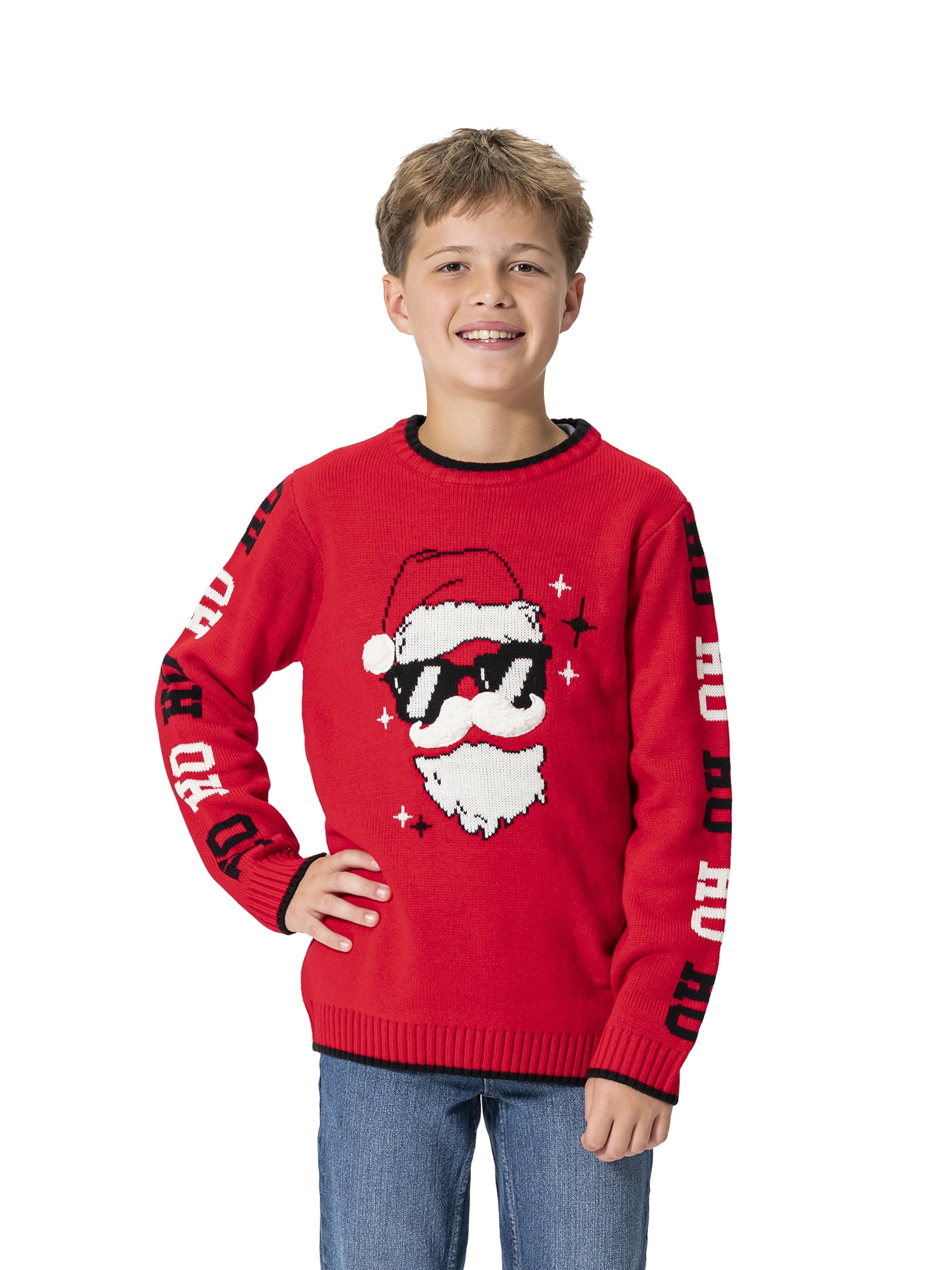 Holiday Time Boys Christmas Sweater Sizes 4 18 Husky Walmart holiday-time-boys-christmas-sweater-sizes-4-18-husky-walmart