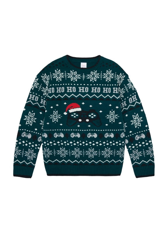 Boys Christmas Sweater, Sizes 4-18 & Plus