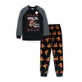 Holiday Time Boys Christmas and Holiday Pajamas, 2Piece Set, Sizes 4
