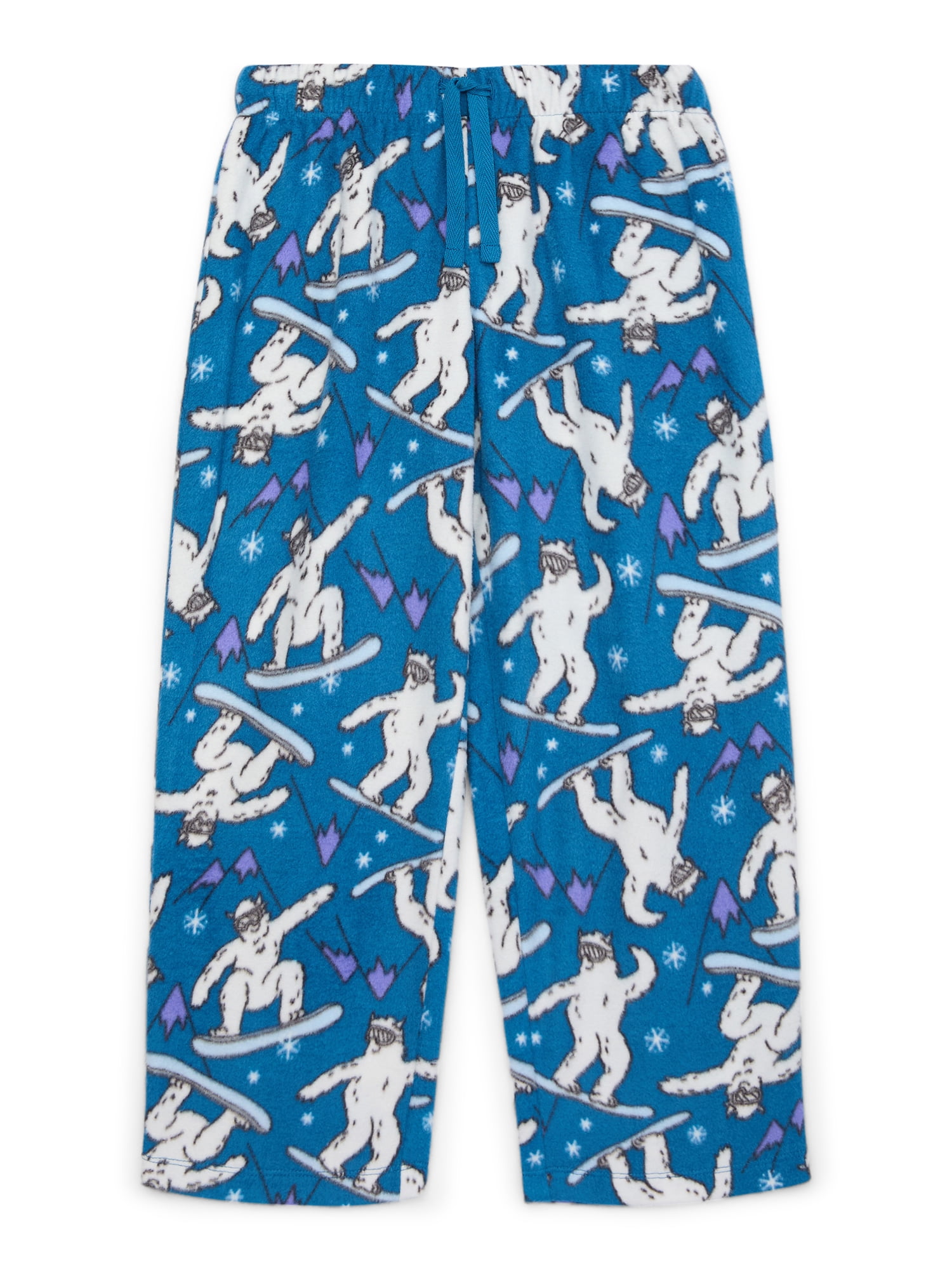 Holiday Time Kids Cozy Sleep Pants, Sizes 4-18