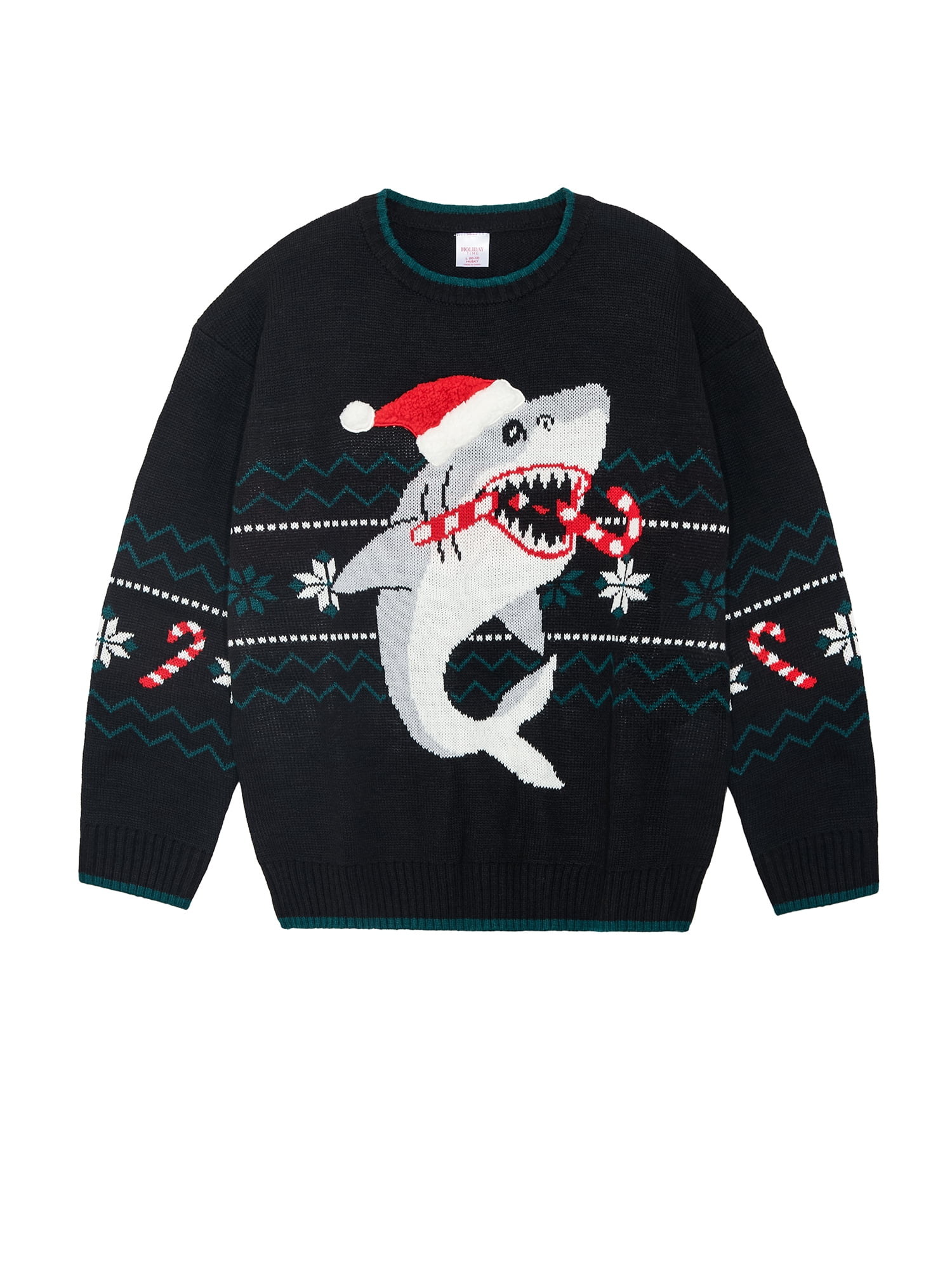Holiday Time Boys Graphic Sweater, Sizes 4-18 & Husky