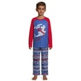 Holiday Time Boys Long Sleeve 2Piece Pajama Set, Sizes 416 Husky
