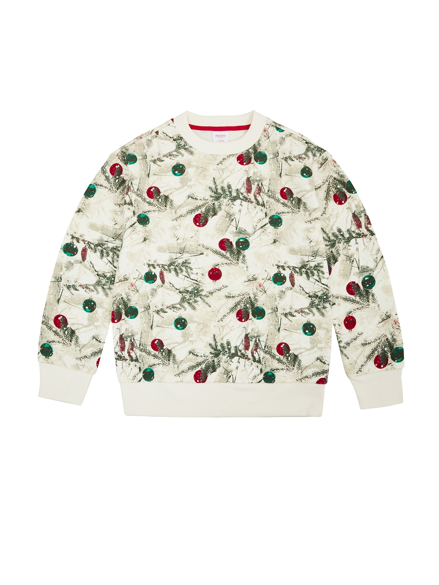 Holiday Time Boys Print Sweatshirt, Sizes 4-18 & Husky