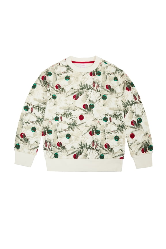 Boys Print Sweatshirt, Sizes 4-18 & Husky