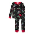 thumbnail image 1 of Holiday Time Boys Tight Fit Dino Pajamas Set, 2-Piece, Sizes 4-10, 1 of 3