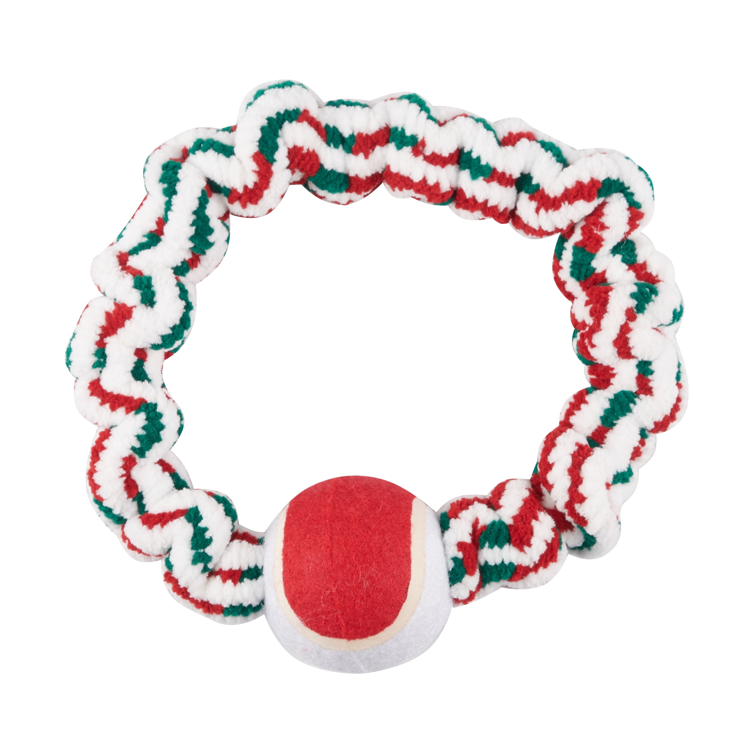 Holiday Time Bungee Rope Ring Dog Toy