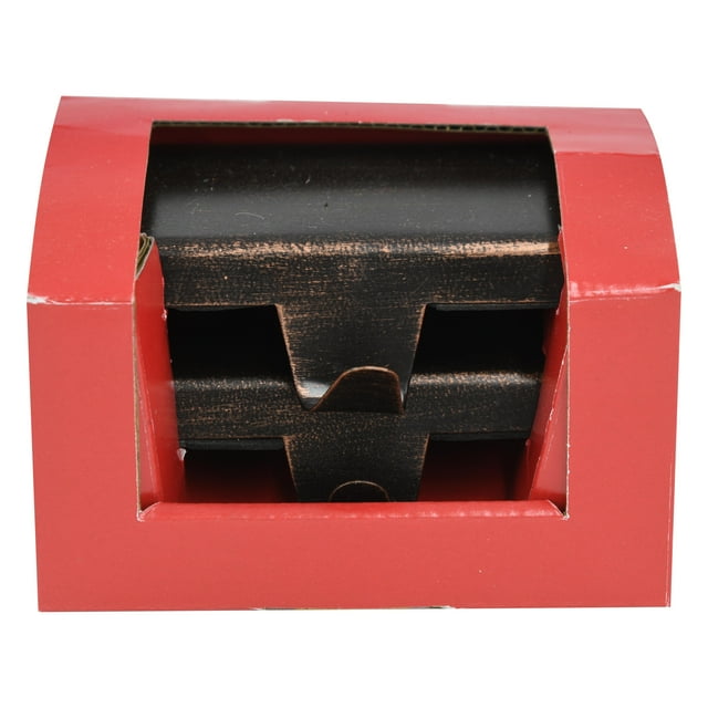 Holiday Time Christmas Base Stocking Holders, Bronze, Pack of 2