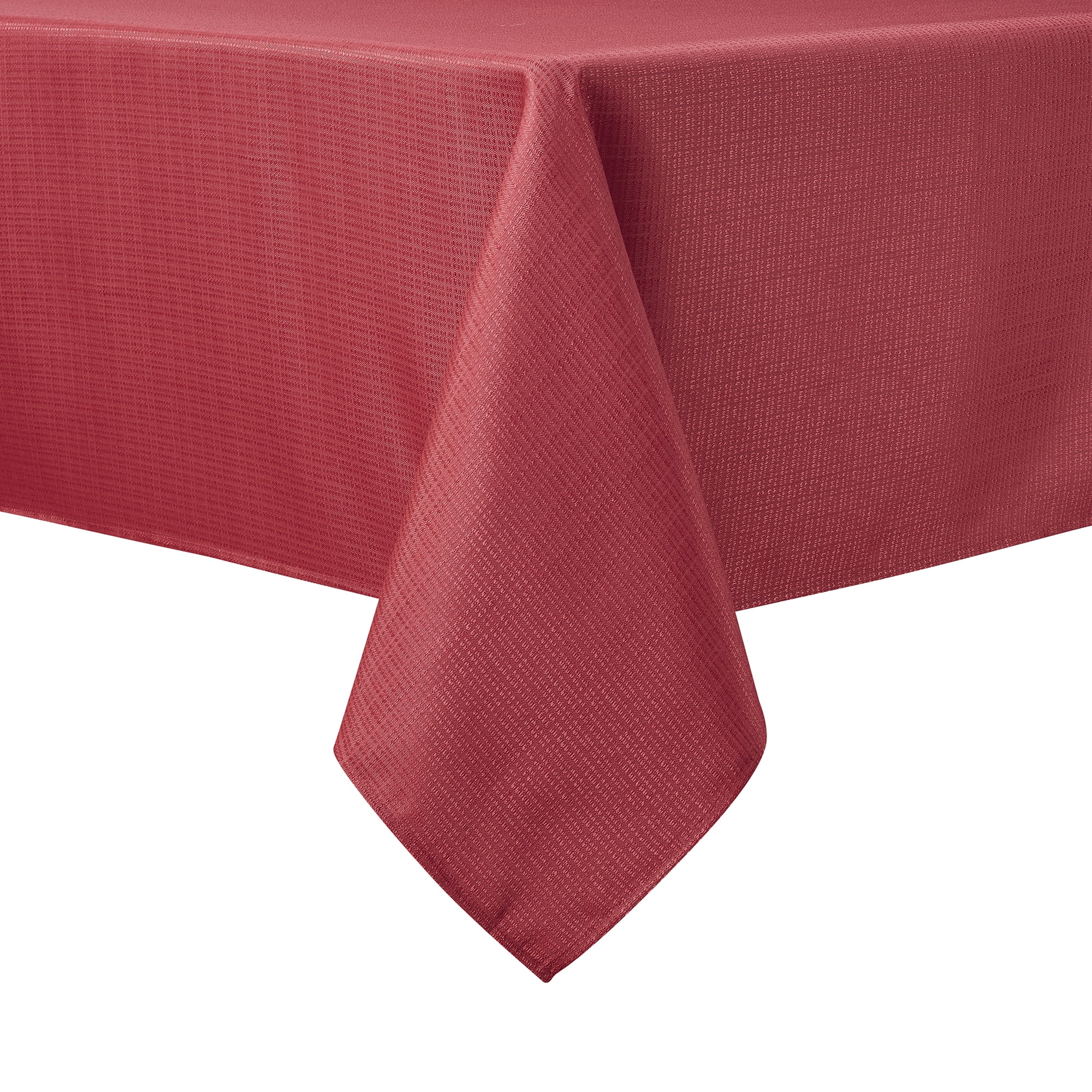 Holiday Time Christmas Cinnabar Fabric Tablecloth, Festive Xmas Décor 60" x 84"