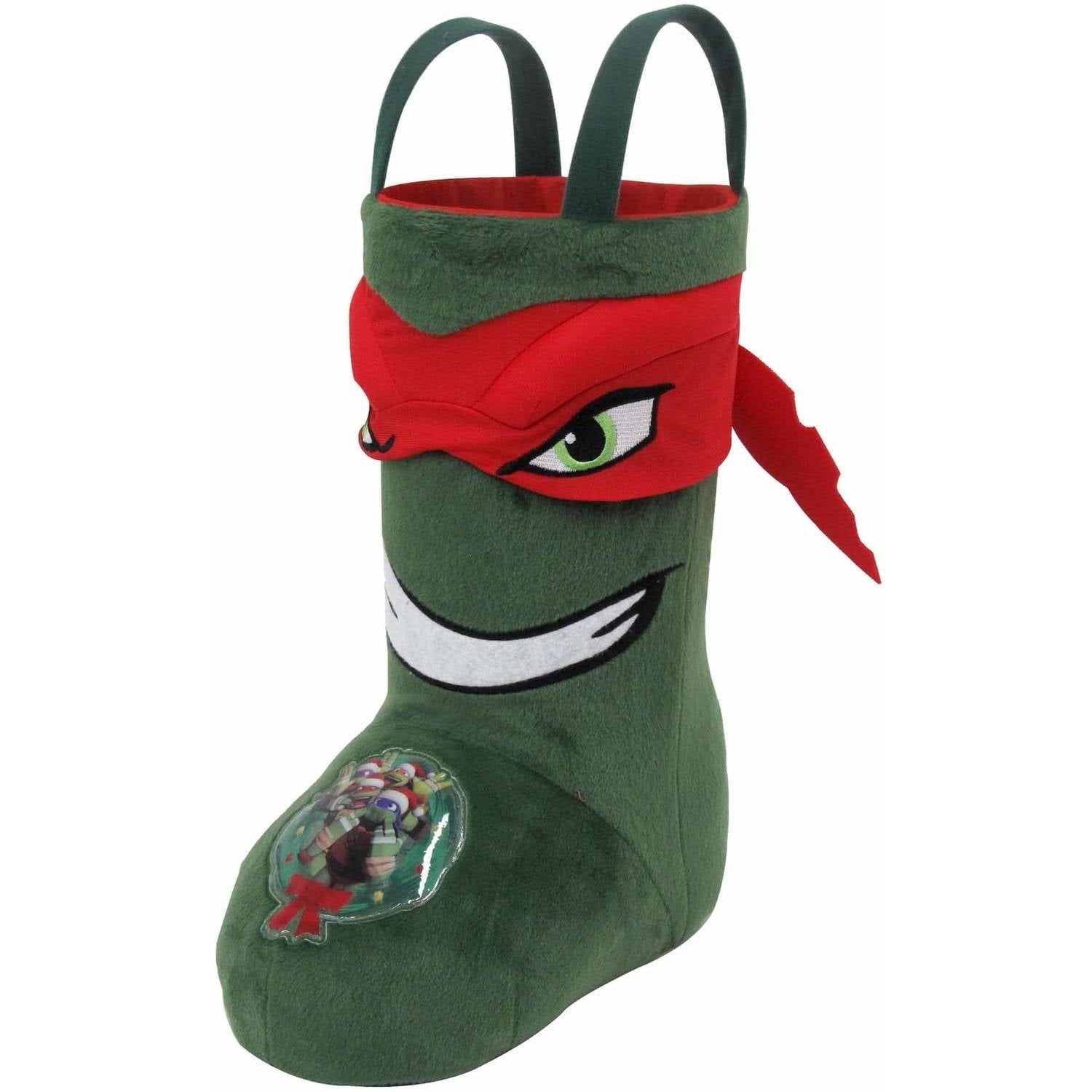 Holiday Time Christmas Decor Teenage Mutant Ninja Turtles 13 Standing  Stocking