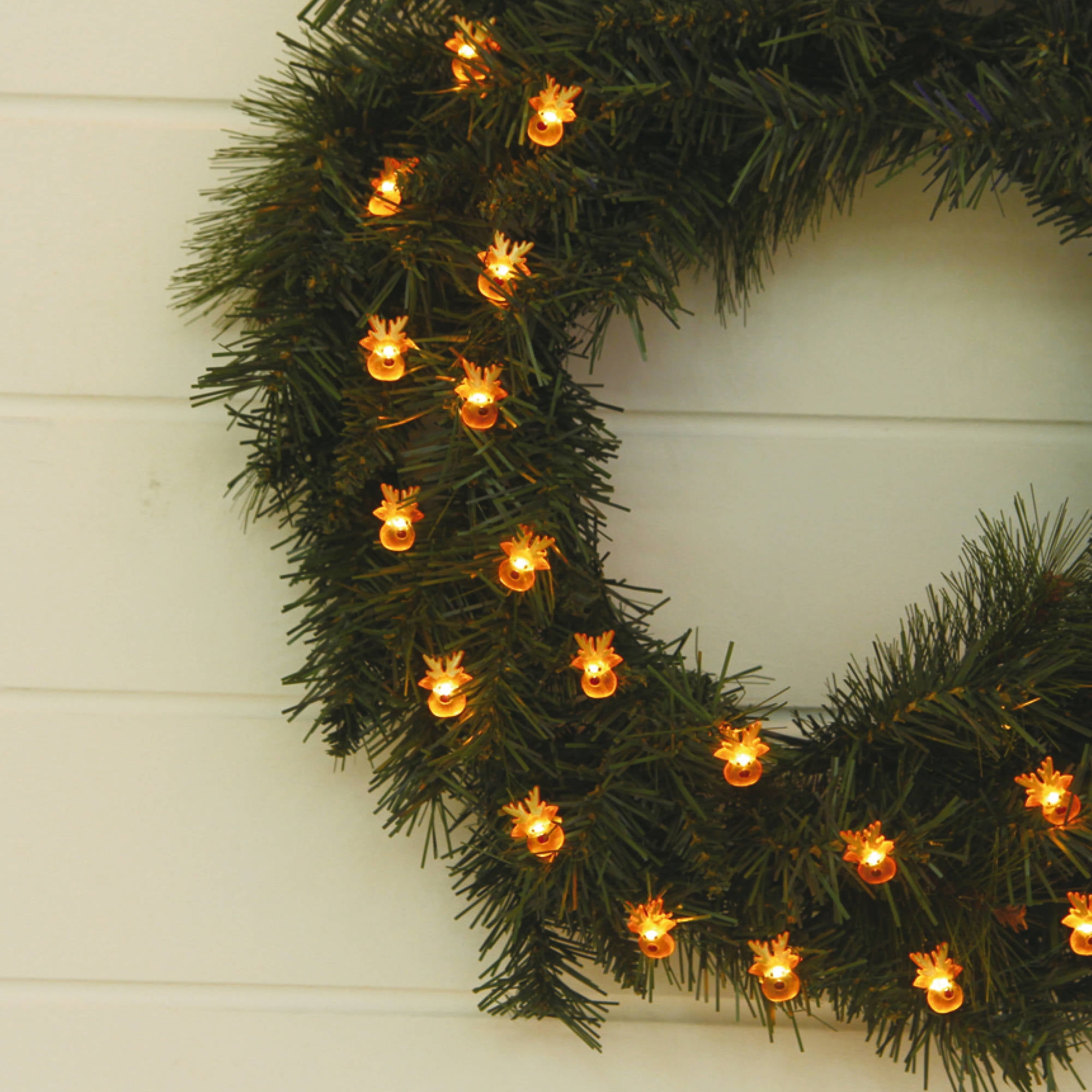 Holiday Time Christmas Lights Warm White LED Ultra Slim Lights with