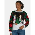 thumbnail image 1 of Holiday Time Embellished Sweater, Women’s, Sizes XS-3X, 1 of 4
