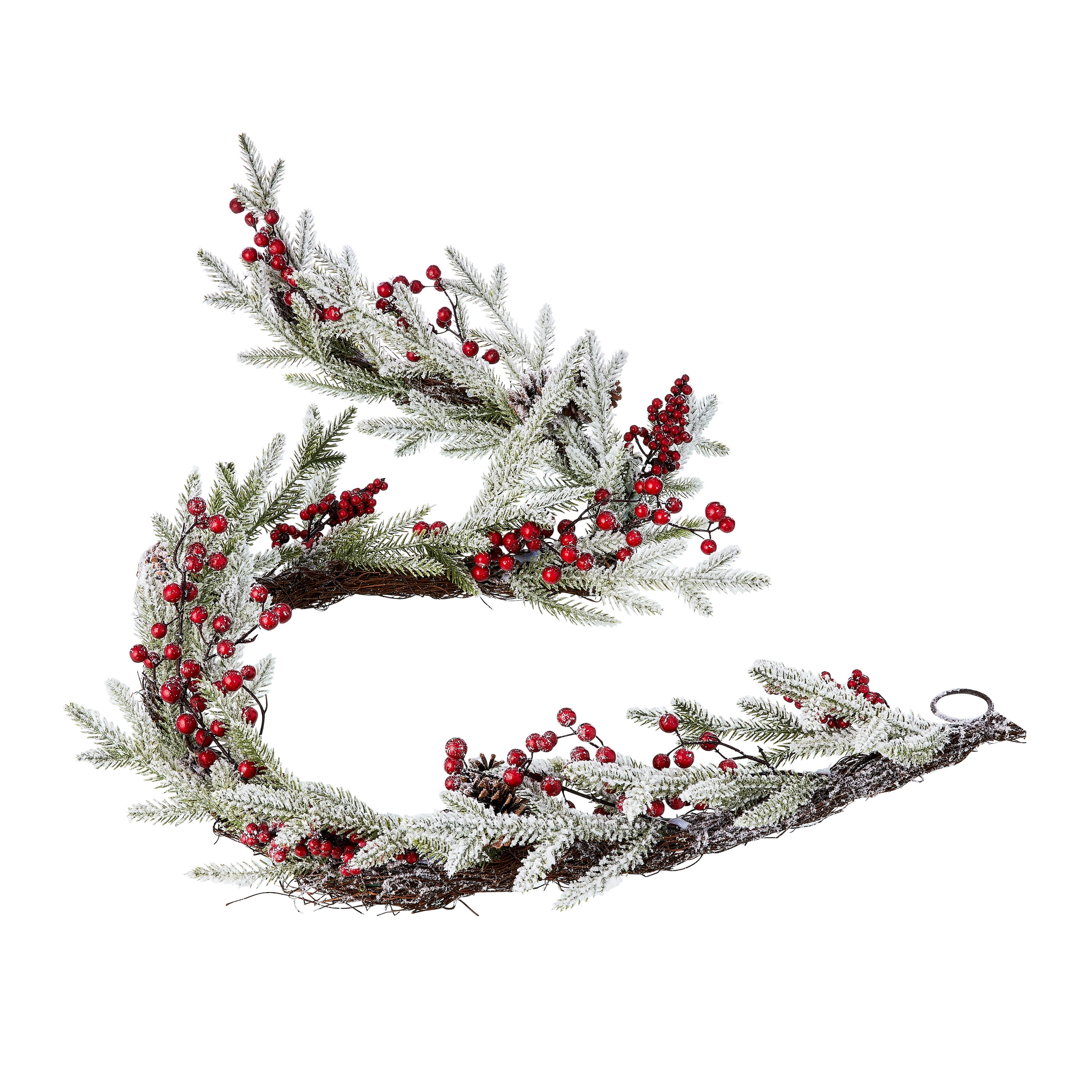 Harrods Frosted Red Berry Garland