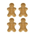 thumbnail image 1 of Holiday Time Gingerbread Man Appetizer Plates, 4-Pack, 1 of 8
