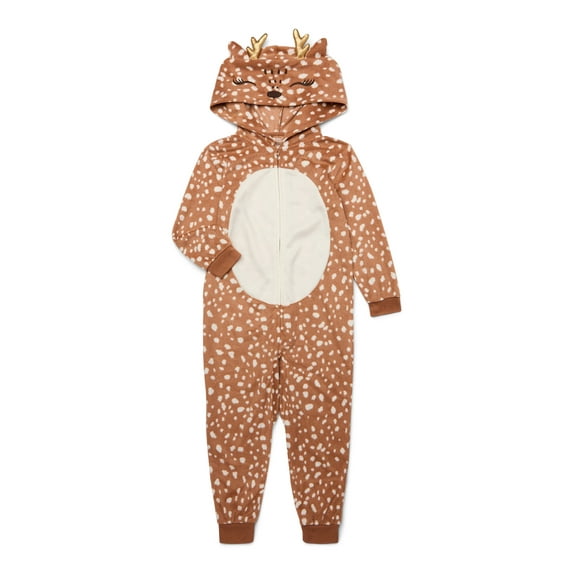 Holiday Time Girls Blanket Sleeper with Long Sleeves, Sizes 4-18 & Plus