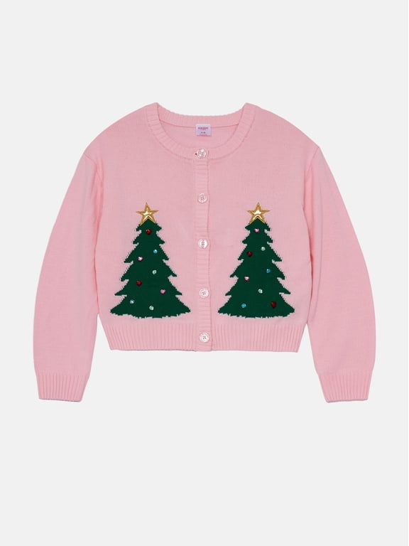 Girls Christmas Sweater, Sizes 4-18 & Plus