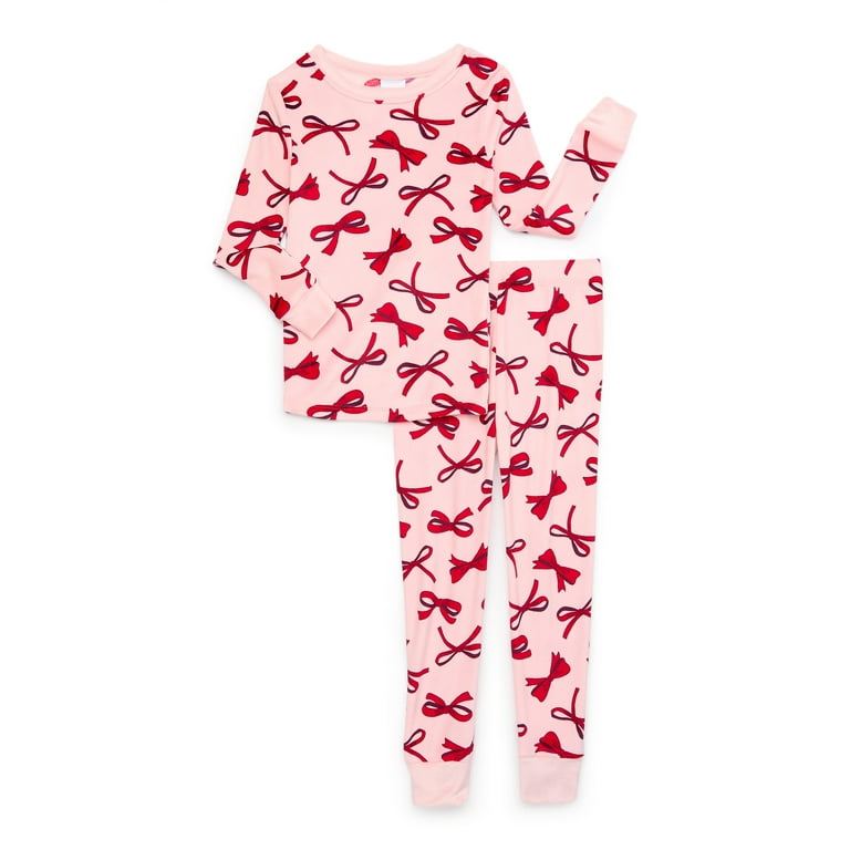 2 Piece French Bulldog Long PJ Set - Holiday 2 Piece French Bulldog Long PJ Set - Holiday