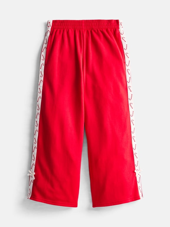 Girls' Christmas Wide Leg Pants, Sizes 4-18