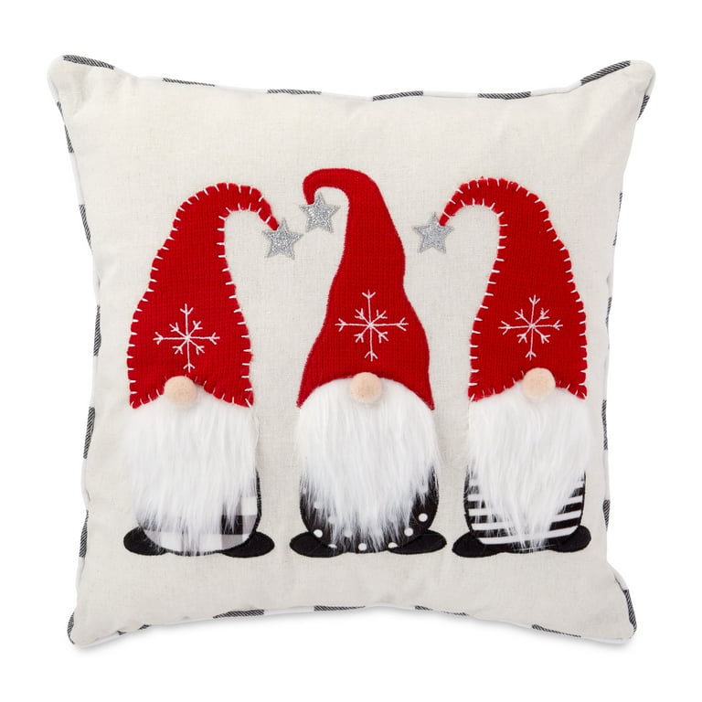 Christmas Gnomes Throw Pillows Couch Bed Sofa Lumbar Pillow Indoor Outdoor  20 x 14, 20 x 14 - Dillons Food Stores