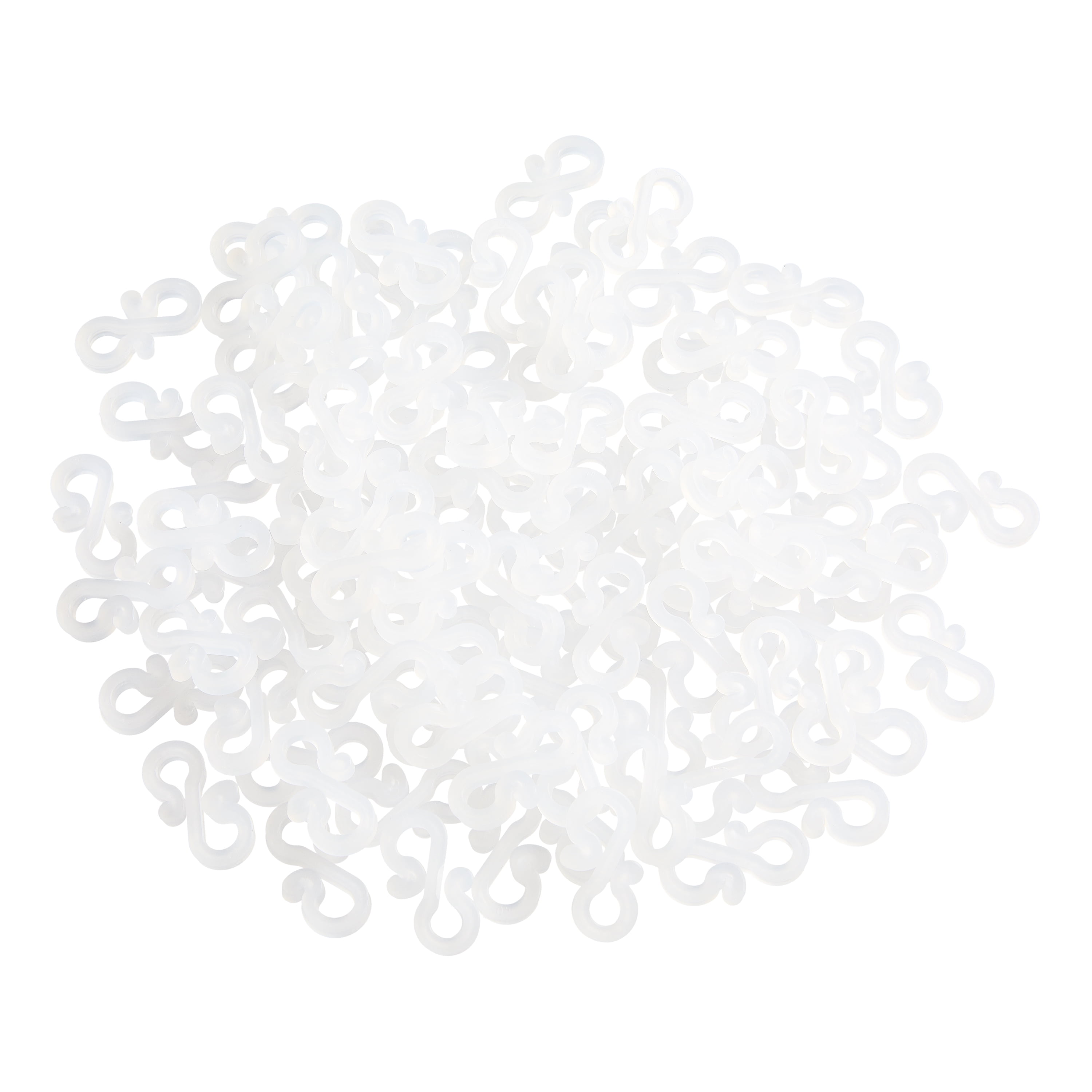 Holiday Time Gutter/Shingle Light Decorating White SHooks 200 Count