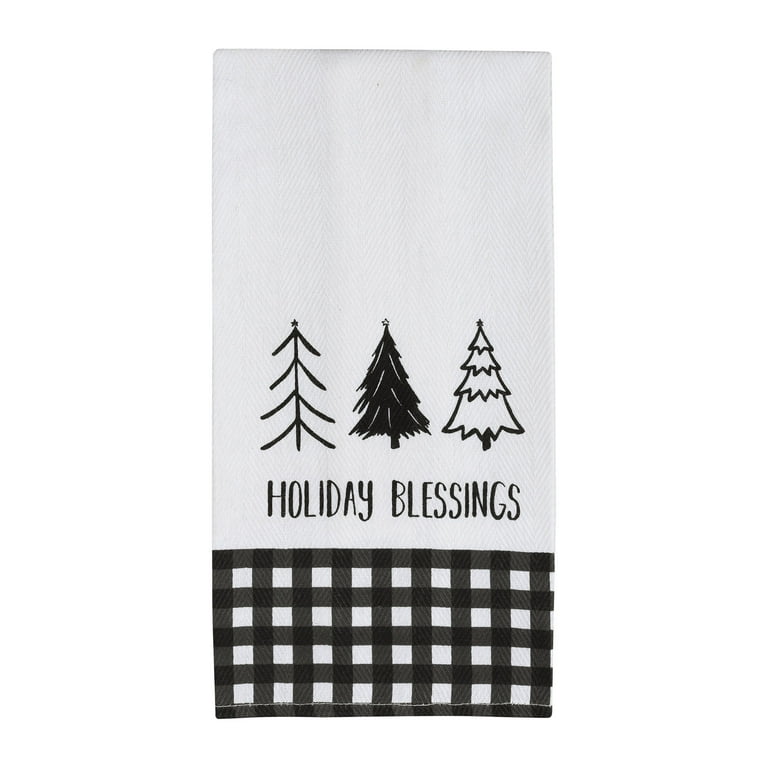 16 in. x 25 in. Dark Green Christmas Stars-2 Holiday Geometric Print Kitchen Towel 16 in. x 25 in. Dark Green Christmas Stars-2 Holiday Geometric Print Kitchen Towel