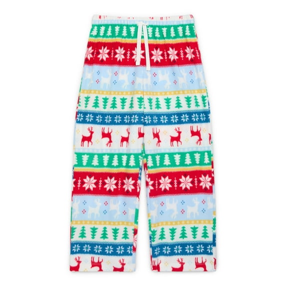 Holiday Time Kids Cozy Sleep Pants, Sizes 4-18