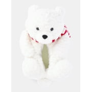 Boys and Girls Plush Polar Bear Slippers