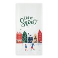 thumbnail image 1 of Holiday Time Kitchen Towel Winter Town, 1 of 6