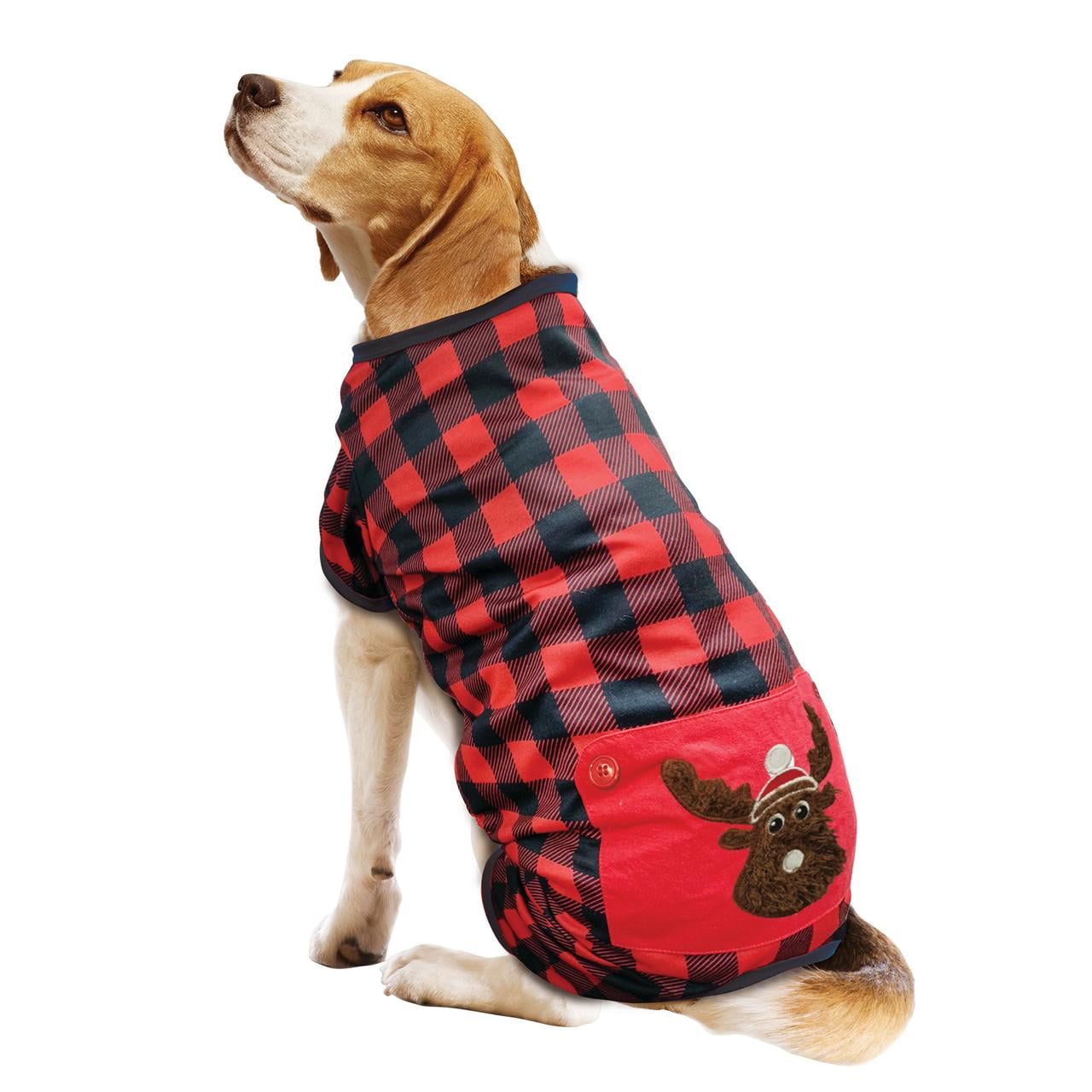 Buffalo plaid pajamas for dogs new arrivals