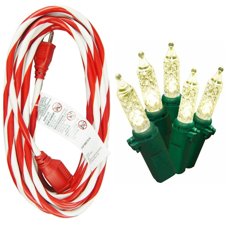 Holiday Time LED Lite Lock M5 Christmas Lights Warm White, 225