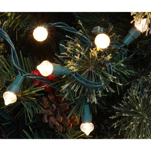 Holiday Time LED Strawberry Christmas Lights Warm White, 70 Count