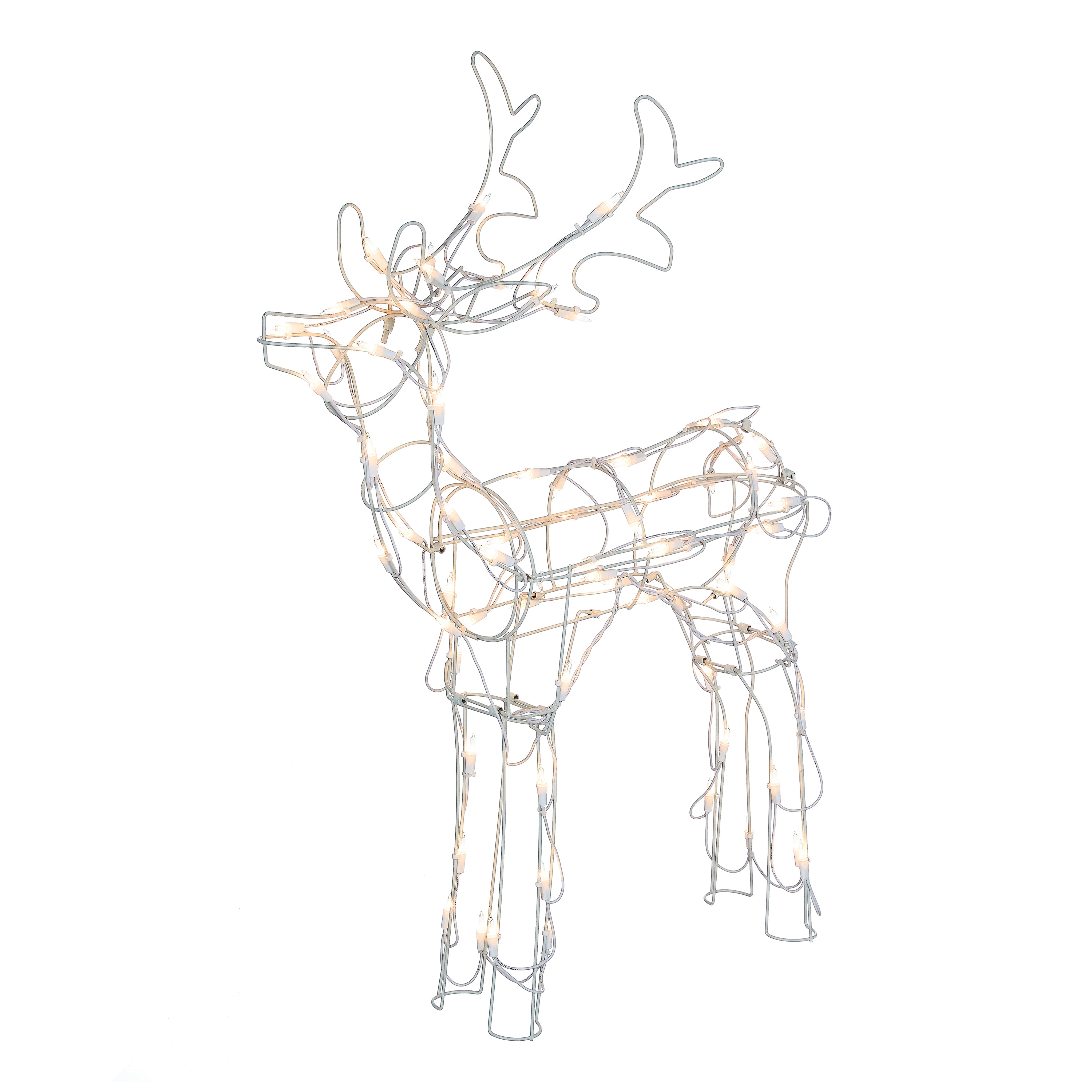 Holiday Time LightUp Buck Outdoor Christmas Décor, 30 in