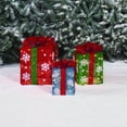 Holiday Time Lightup Gift Christmas Boxes