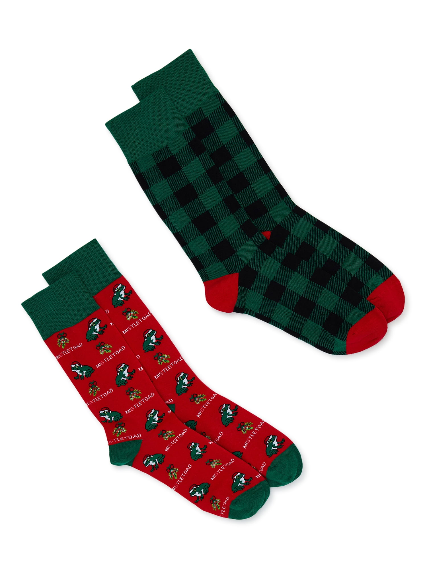 Holiday men's Crew Socks - Festive Christmas Design - Walmart.com Holiday men's Crew Socks - Festive Christmas Design - Walmart.com