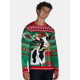 Holiday Time Men s I Rex Stuff Ugly Christmas Sweater Walmart