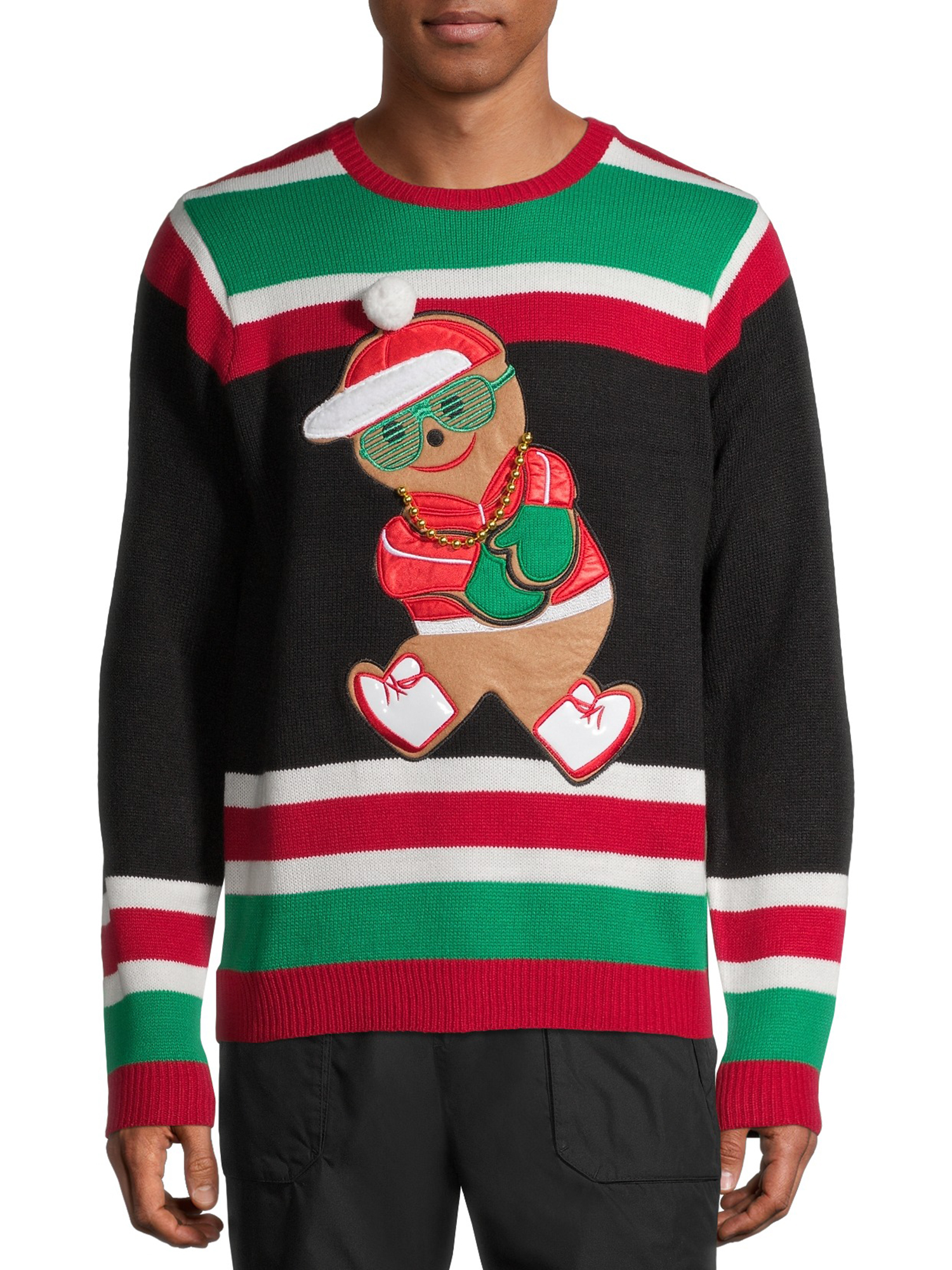 Holiday Time Men's and Big Men's Ugly Christmas Sweater - image 1 of 6