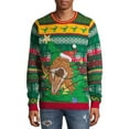 thumbnail image 1 of Holiday Time Men's and Big Men's Ugly Christmas Sweater, 1 of 6