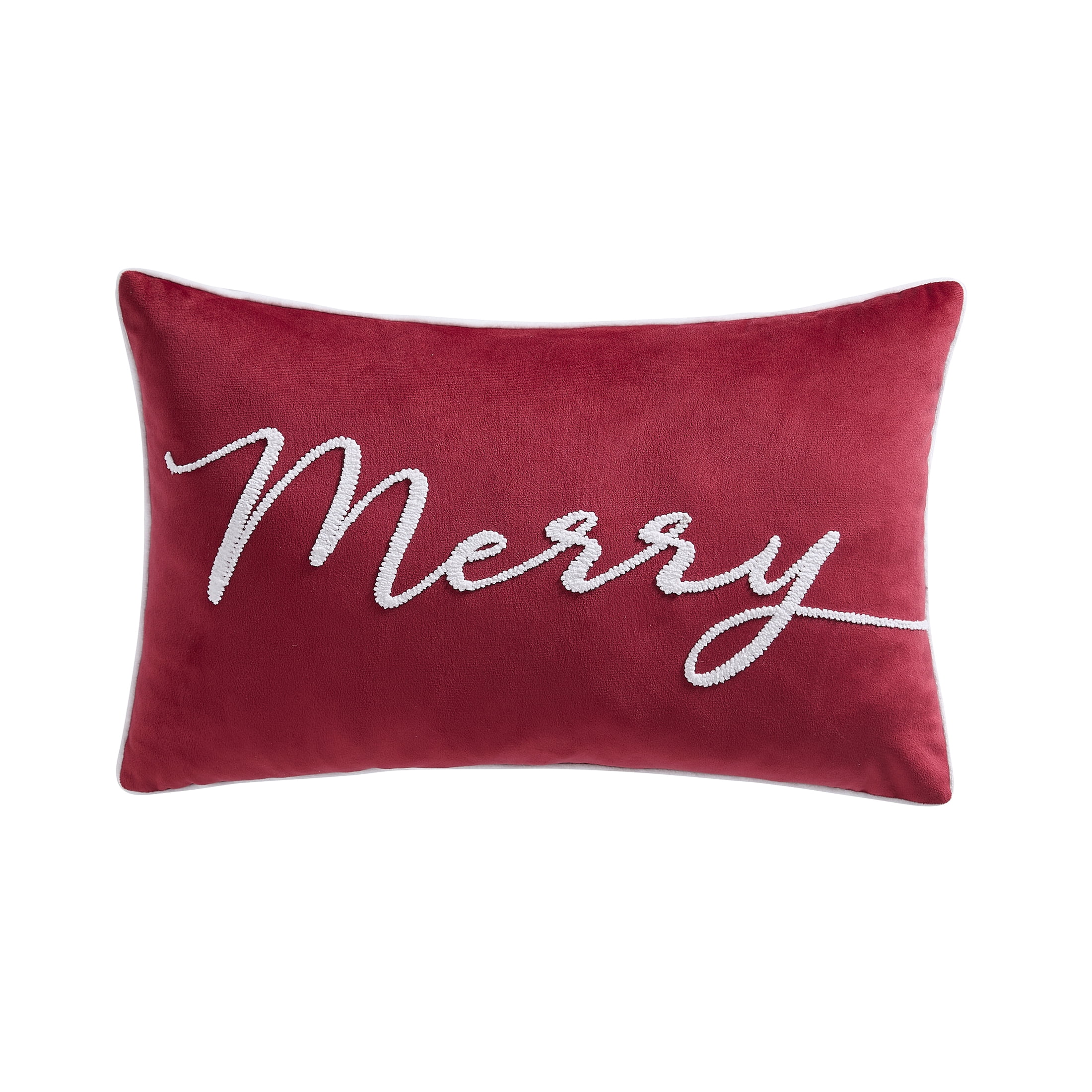 Oblong christmas pillow 2025