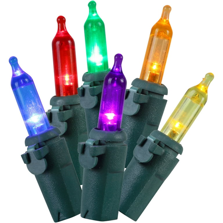 Holiday time multicolor led mini string christmas lights shop