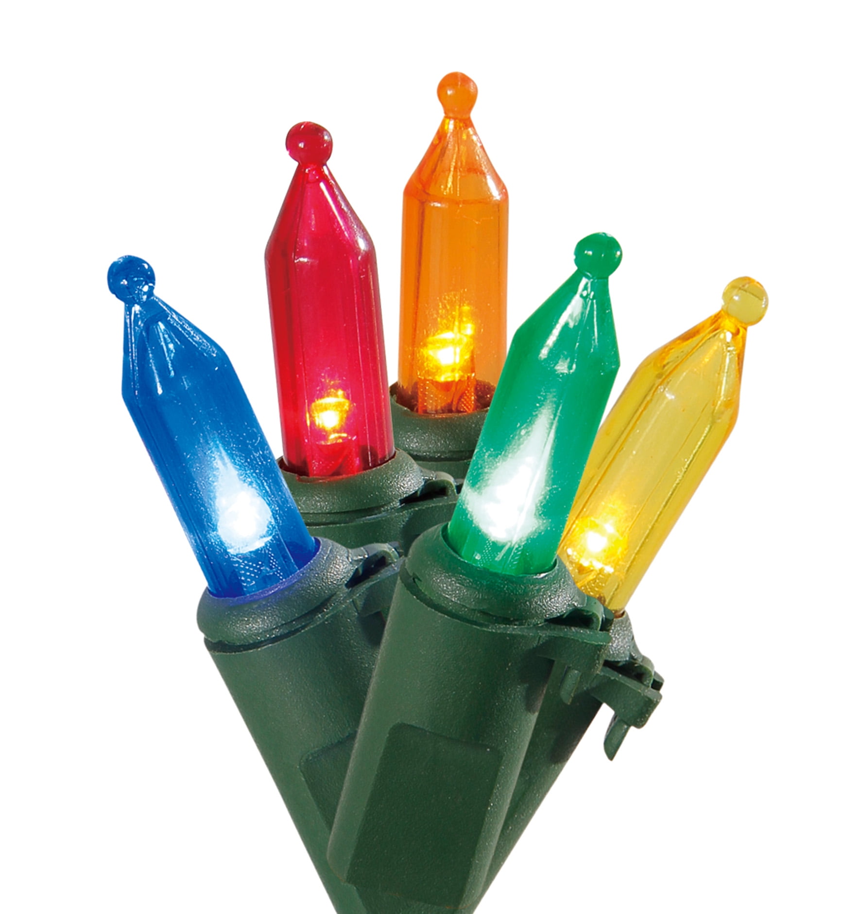 Holiday Time Multicolor LED Mini Christmas Lights, 116', 500 Count