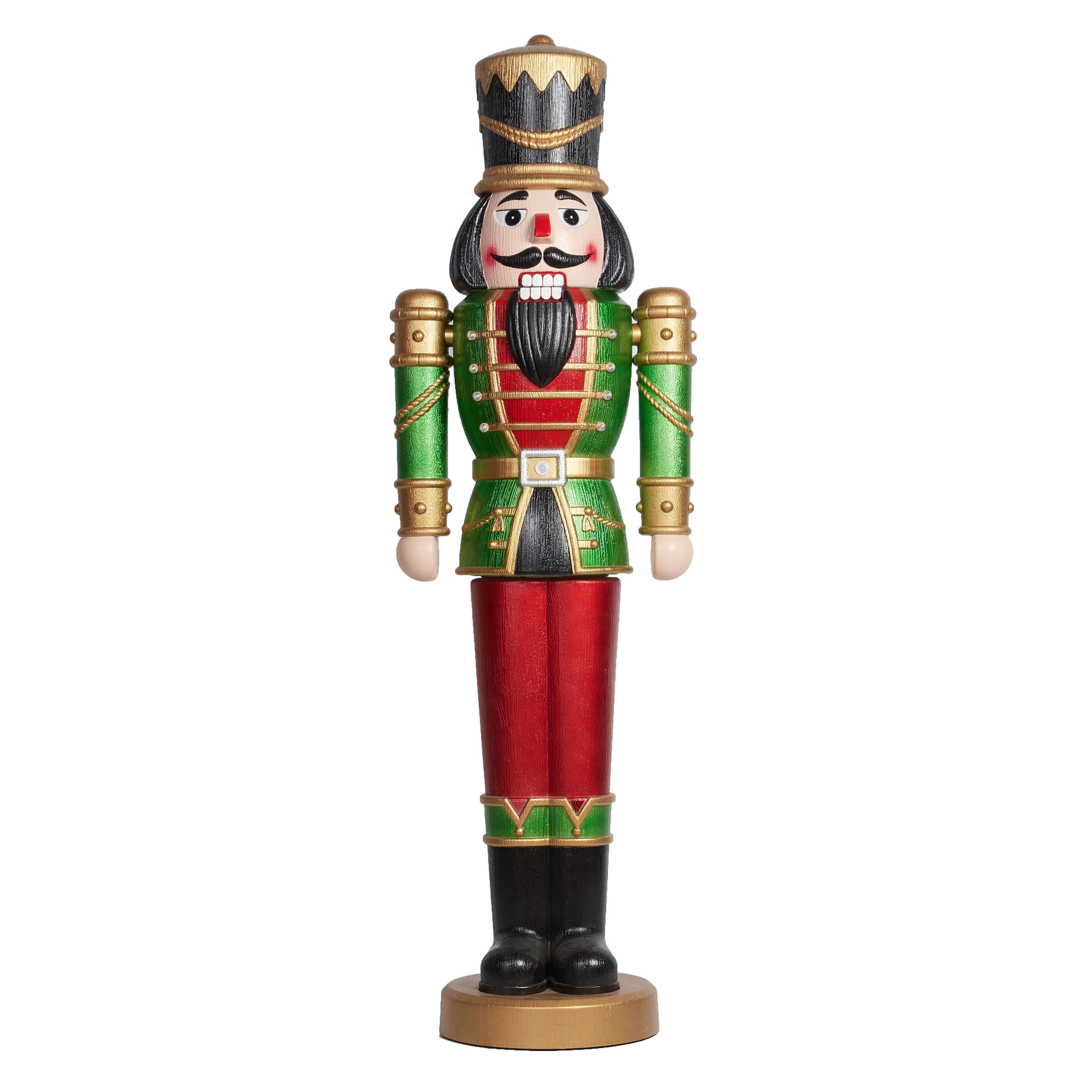 Holiday time 68 light up nutcracker musical christmas decoration Clearance
