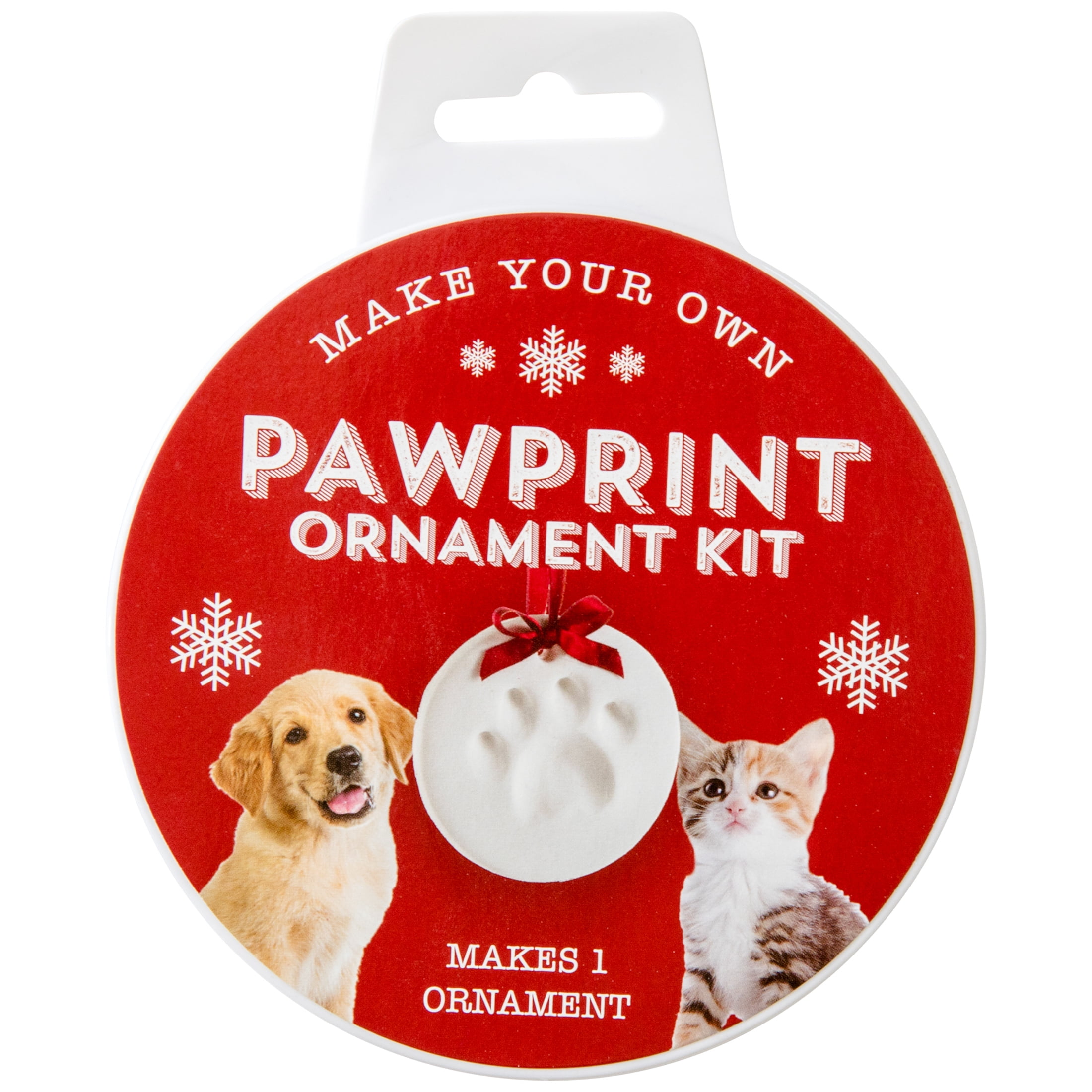 Christmas Paw Print Ornament Kit